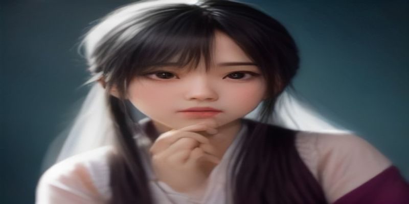 日系写真摄影师在柔光棚内为演出者拍摄特写，画面细腻暖调，体现高质感写真制作现场氛围